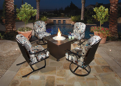 OW LEE Wrought Iron Patio Furniture Collections from Decked Out