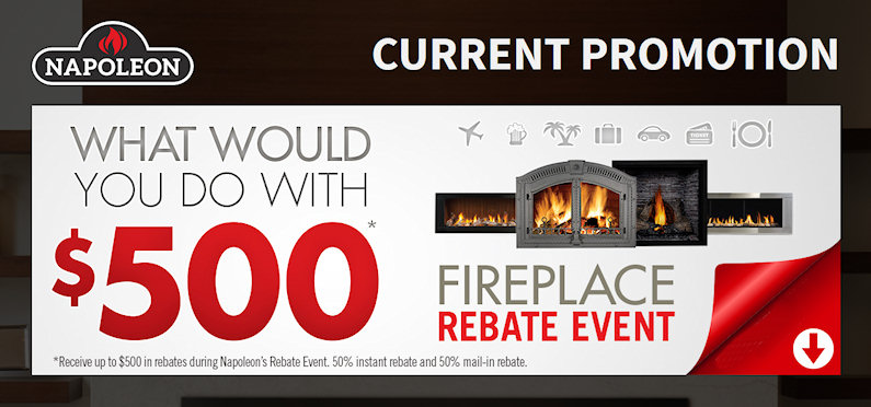 Napoleon Fireplace Rebate Event Decked Out Home And Patio