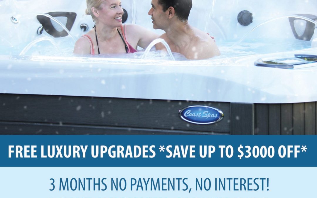 Hot Tub for the Holidays!  Plus No Payments for 3 Months