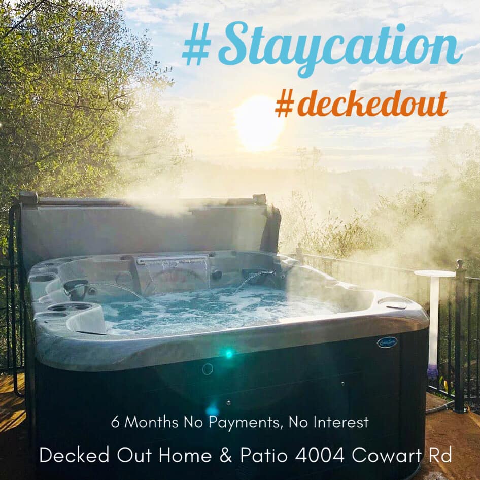 Staycation Hot Tub & Swim Spa Spring Sale!