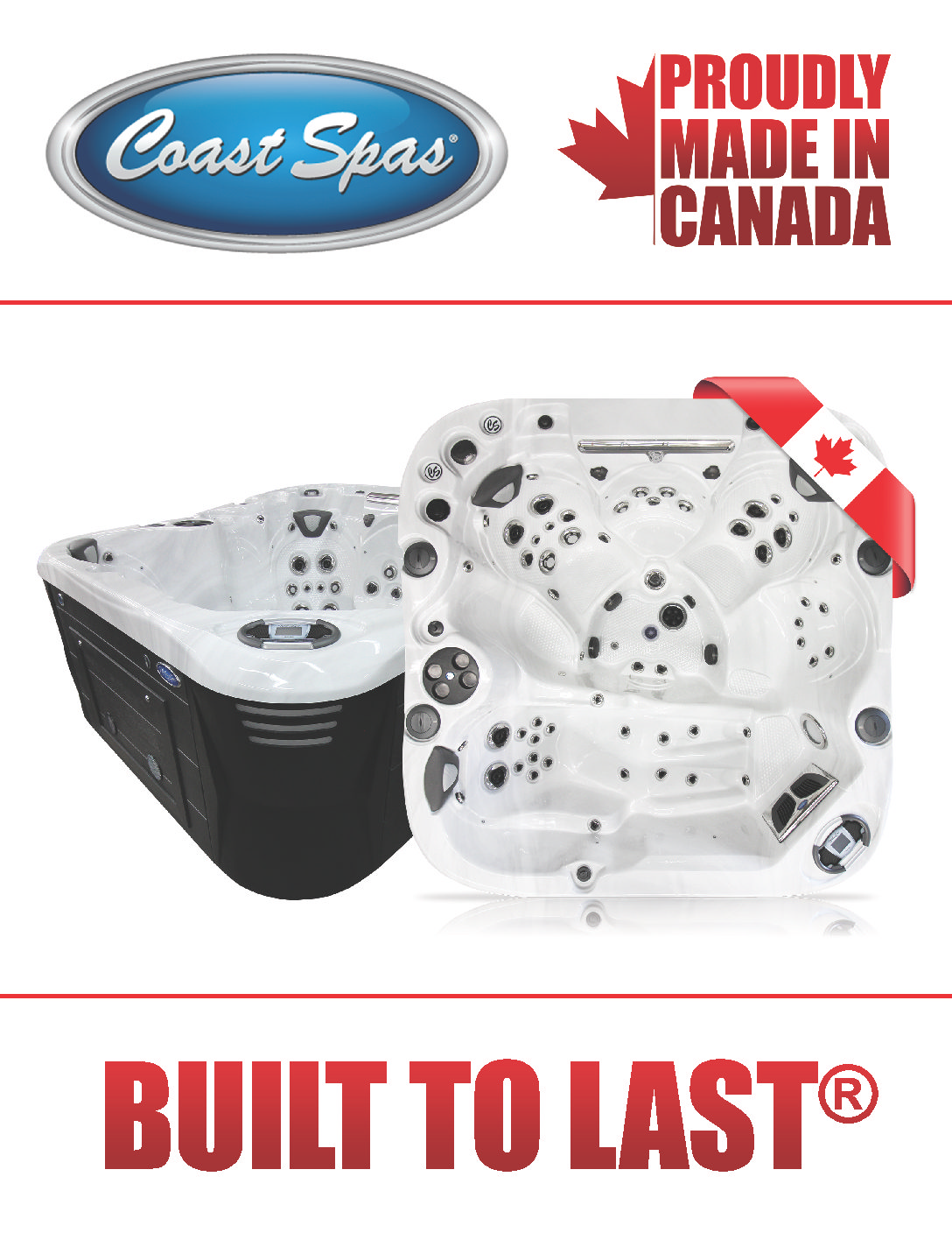 Canadian-made Coast Spas Hot Tub Staycation Sale!