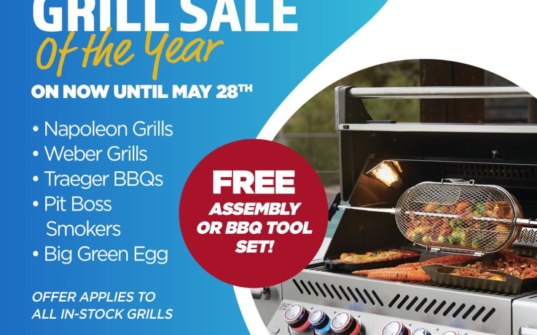 Biggest Grill Sale of the Year!  Shop the BBQ SALE