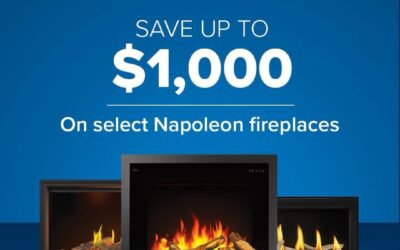 Napoleon Fireplace Sale on Now!  Gas, Electric & Wood Fireplaces